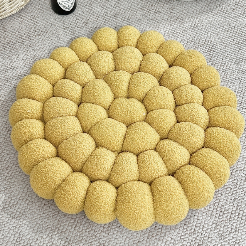 Jaune biscuit tissé