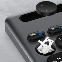 Clavier et souris sans fil rechargeables magic multimédia compact et fin avec support de téléphone