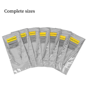 Vente en gros 3 pièces mini aiguilles à tricoter circulaires en acier inoxydable à double pointe pour bonneterie manchette anneau pull couture - Product Image 5