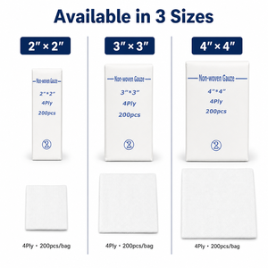 <span class=keywords><strong>Gasa</strong></span> de Algodón Dental Estéril No Tejida 2x2 para Uso Médico de Fabricantes Profesionales - Product Image 3