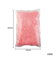 Perles de Cire Chaude Dépilatoire Sans Bandes Brésilienne 1kg, Haricot de Cire Dure 100g pour Épilation Visage Corps Aisselles Vente en Gros