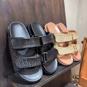 Sandales pour femmes de haute qualité, design tissé, mode décontractée, tongs d'été, respirantes, imperméables - Product Image 2