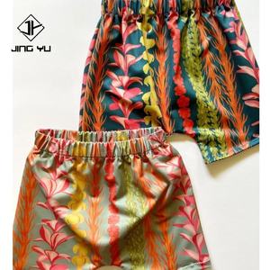 Shorts de bain pour enfants, bébés et tout-petits, à séchage rapide, personnalisés, imprimés, en tissu RPET, maillots de bain, vêtements de plage pour enfants - Product Image 3