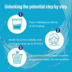 Enjuague bucal natural sin alcohol de etiqueta privada para el cuidado bucal Técnica de extracción de aceite Aceites de coco de menta de sésamo para dientes - Product Image 4