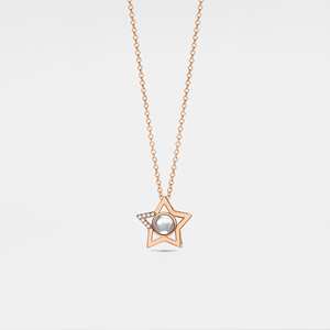 สร้อยคอจี้รูปดาวสำหรับเพื่อนที่ดีที่สุดสร้อยคอเพทายรูปดาวสำหรับเป็นของขวัญ - Product Image 5