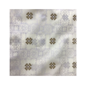 Tissu de décoration de maison à effet perlé de haute qualité 100% polyester pour le textile à la maison - Product Image 1