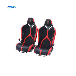 Sièges en fibre de carbone sèche de haute qualité, personnalisables et réglables manuellement pour Lamborghini EVO - Product Image 1