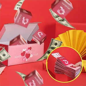 Boîte à surprises créative pour fête, cubes sautillants, <span class=keywords><strong>album</strong></span> <span class=keywords><strong>photo</strong></span>, papier artistique, boîte à rebond avec gaufrage et laminage mat - Product Image 5