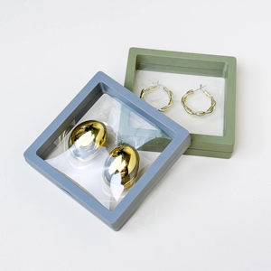 กล่องเก็บเครื่องประดับลิ้นชักแขวน PE สำหรับใส่แหวนสร้อยคอมือตราเกราะบรรจุภัณฑ์โปร่งใสแบบมินิมอล100ชิ้น - Product Image 3