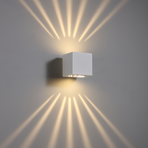Square Up And Down 8 + 60 Degree Wall Washer Surface Mount Led Đèn Tường Trong Nhà 6W LED - Product Image 2
