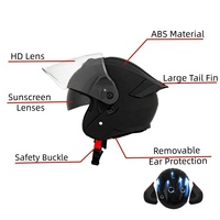 Casque de moto personnalisé avec certificat de sécurité élevé Ccc, casque ouvert pour moto et vélo, fabrication en gros en usine