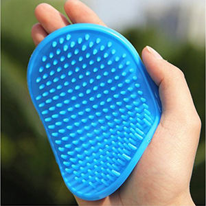Hot Sale Soft Rubber <b>Pet</b> Brush Glove Hair <b>Grooming</b> Bathing <b>Cleaning</b> Massage Handy Dog Cats Comb Supplies - Product Image 5