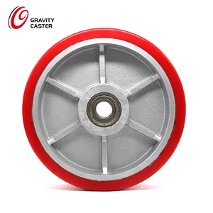 High Quality Great Discount Polyurethane Wheels With Aluminum Centre Diameter Range 4-8in