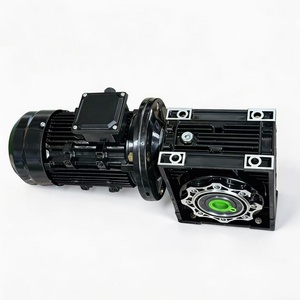Réducteur à vis sans fin NMRV RV030-RV150 en alliage d'aluminium, boîte de vitesses, rapport 1:1, transmission de puissance légère, usage agricole, OEM - Product Image 1