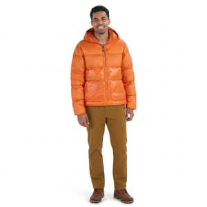 Chaqueta de Invierno Personalizada de Alta Calidad para Hombre, Chaqueta Ligera con Capucha, Chaqueta Acolchada Gruesa para Hombre, Logotipo Frontal, Repelente al Agua - Product Image 1