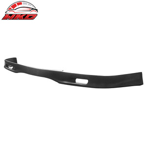 Compatible con Honda Civic Coupe 1992-1995, Labio de Parachoques Delantero Estilo Spoon, Negro Sin Pintar - Product Image 3