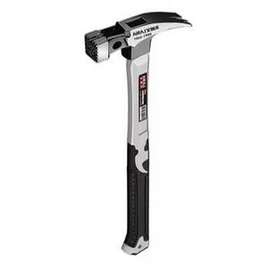 SUPER SOLDE Marteau à griffes magnétique puissant avec manche en acier inoxydable, tête ronde et queue courbée, robuste et durable - Product Image 2