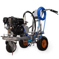 Machine de marquage routier mobile thermofusible 4.3HP Application de chauffage au gaz de pétrole liquéfié à haut rendement Parkings de routes