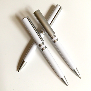 Chất Lượng Điều Hành Cá Nhân Bạc Bút Bi Kim Loại Clip Giao Hàng Nhanh Với Logo Tùy Chỉnh - Product Image 4