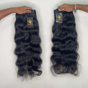 Vendeurs de cheveux vierges cambodgiens vente en gros cuticule alignée cheveux indiens Raw Temple Weave faisceaux cheveux cambodgiens bruts bouclés - Product Image 1