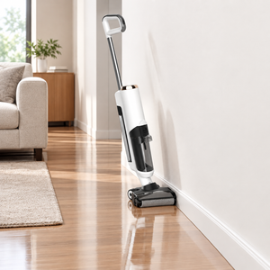 <span class=keywords><strong>Aspirateur</strong></span> sans fil ultra <span class=keywords><strong>silencieux</strong></span> pour nettoyage humide <span class=keywords><strong>et</strong></span> sec, idéal pour le nettoyage quotidien de la maison, avec une puissante aspiration, auto-nettoyant <span class=keywords><strong>et</strong></span> écran LED - Product Image 6