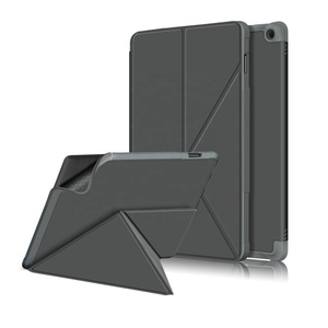 Custodia in pelle con guscio posteriore in TPU con copertura intelligente per supporto pieghevole per <span class=keywords><strong>Tablet</strong></span> Amazon Fire HD10 HD 10 <span class=keywords><strong>Plus</strong></span> 11a generazione 2021 - Product Image 1