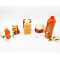Le meilleur ensemble de soins de la peau éclaircissants à la carotte, éliminant les taches brunes, anti-âge avec de la vitamine C et de l'huile de carotte, rendant la peau plus douce et plus lisse.