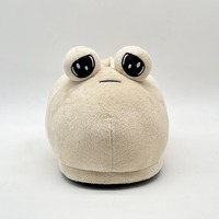 Nouveauté Pantoufles en peluche douce unisexes Pou Alien pour adultes Chaussures super douces pour la maison avec rembourrage en coton PP