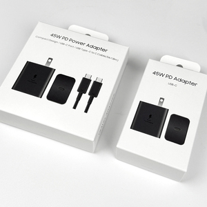 מתאם טעינה מהירה PD 45W 25W תקע אמריקאי/אירופאי/בריטי USB C לטלפון נייד מקורי לסמסונג גלקסי S24 S25 אולטרה - Product Image 5