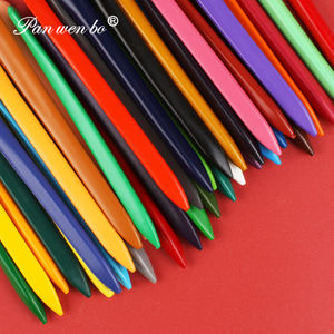 Panwenbo 12/24/36 многоцветный Детский Школьный набор для школьников нетоксичный моющийся мелок для рисования с пластиковой коробкой - Product Image 3