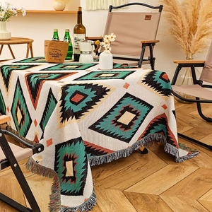 2024 Hot Atacado Confortável Sudoeste Tapete decorativo para Sofá-cama Família Outdoor Viagem Tapeçaria Cobertores - Product Image 6