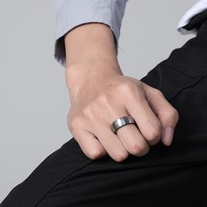 Men's Matte Brushed Tungsten Steel <b>Ring</b> 4mm 6mm 8mm Fashion Jewelry Gift - Product Image 3