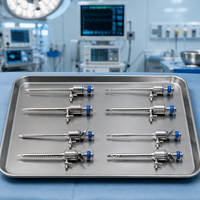 Canule à lame stérile pour chirurgie abdominale mini-invasive, instruments chirurgicaux laparoscopiques, trocart – Approvisionnement direct usine