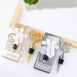 <span class=keywords><strong>Mr</strong></span> and Mrs bomboniere regalo di nozze di Love heart tappi per bottiglie di vino per docce nuziali e bomboniere per vino per gli ospiti - Product Image 5