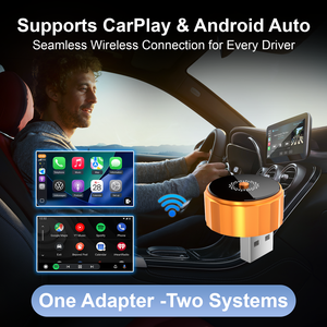อะแดปเตอร์ K551 แบบพกพาสำหรับ CarPlay และ Android <span class=keywords><strong>Auto</strong></span> พร้อม GPS และ USB Dongle สำหรับ <span class=keywords><strong>IOS</strong></span> และการสะท้อนหน้าจอรถยนต์ รับประกัน 1 ปี - Product Image 6
