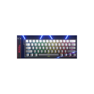NUEVO Teclado Inalámbrico para Juegos AULA WIN60 HE Pro, Teclado para Juegos RGB Tri-Modo, Teclado para Juegos Programable Intercambiable en Caliente - Product Image 3