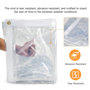 Bâches transparentes <span class=keywords><strong>de</strong></span> haute qualité pour rideaux <span class=keywords><strong>de</strong></span> patio <span class=keywords><strong>de</strong></span> <span class=keywords><strong>jardin</strong></span> - Product Image 6