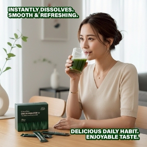 Fabricant japonais de compléments alimentaires de jus vert premium moussant de qualité supérieure pour adultes - Product Image 5