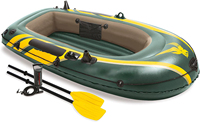 Bateau gonflable pliable à 2 places en PVC pour l'extérieur