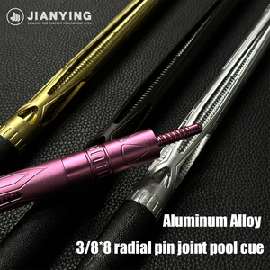 Jianying Pool Cue Set, Carbon Fiber Shaft Premium Aluminum Billiard Cue, 58 Inch, 19‑21oz Adjustable Weight, 11.8mm /12.5mm Tip - Product Image 5