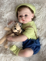 Möbel Cartoon Roboter Jungen artikuliert Good Guy Appease Silikon 4 5 Mann Kidspvc Standing 4 Reborn Doll