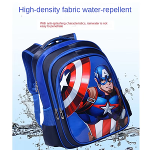 Zaino Unisex per bambini SpiderMans in Nylon impermeabile leggero resistente all'usura per gradi - Product Image 3