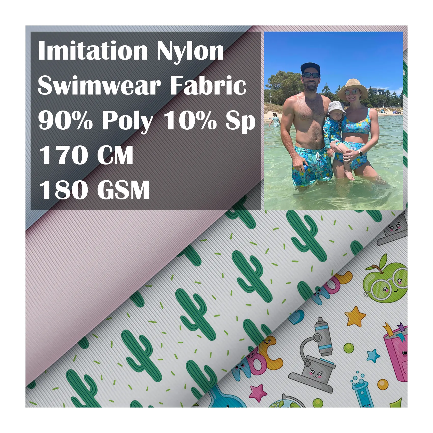 Экологически чистая летняя нейлоновая имитация продукта цифровая печать спандекс ткань для плавания для летних купальников полиэстер