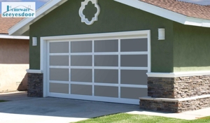 <span class=keywords><strong>Porte</strong></span> <span class=keywords><strong>de</strong></span> <span class=keywords><strong>garage</strong></span> <span class=keywords><strong>sectionnelle</strong></span> en verre Seeyesdoor avec cadre en alliage d'aluminium moderne, surface finie <span class=keywords><strong>pour</strong></span> l'extérieur des villas, manuelle/à moteur électrique - Product Image 6