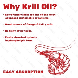 Integratori di Omega <span class=keywords><strong>3</strong></span> OEM/ODM, Olio di Krill Concentrato DHA EPA per la Salute delle Articolazioni, Estratto Vegetale - Product Image 4