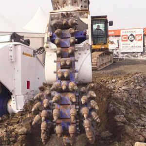 Máquina Ranuradora de Carreteras para Construcción de Túneles, Equipo de Excavación de Alta Potencia con Cadena para Cortar Concreto y Tierra - Product Image 4