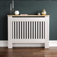 FurturHome Armoire chauffante avec couvercle de radiateur | Armoire chauffante décorative pour le salon, la chambre à coucher et la maison.