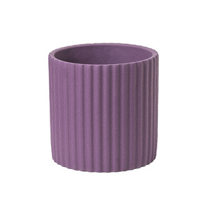 Nordic semplice cemento vaso di fiori <span class=keywords><strong>grande</strong></span> vaso di fiori gres retro balcone cortile ornamento per interni arredamento - Product Image 5