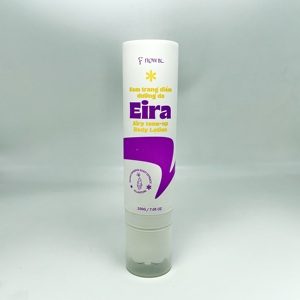Crème pour les yeux en tube avec bille de massage PE du Vietnam, 50 ml, impression brillante avec capuchon de massage pour les soins de la peau, OEM - Product Image 3