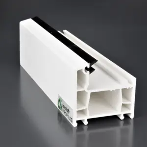 Langlebiges Glas Schaukel Kühlschrank tür/Fensters chrank Hartplastik starres PVC Upvc Extrusion profil